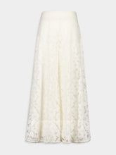 Zimmermann Cream Illuminate Lace Culottes
