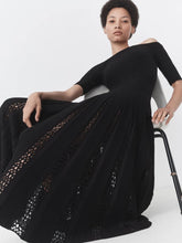 Gabriela Hearst Wool Kurt Knit Pleated Dress