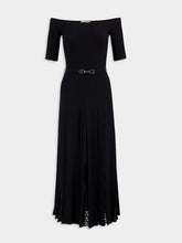 Gabriela Hearst Wool Kurt Knit Pleated Dress