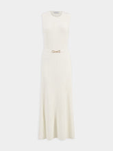 Gabriela Hearst Ivory Meier Knit Dress