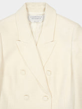 Gabriela Hearst Ivory Sedna Silk Tweed Blazer