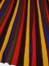 Gabriela Hearst Burnt Sienna Calypso Pinstripe Knit Dress