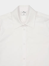 Courrèges Heritage White Classic Poplin Shirt