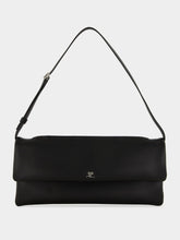 Courrèges Black Leather Cuff Clutch