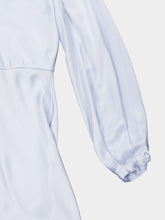Gabriela Hearst Peyton Maxi Dress In Light Blue Silk Satin