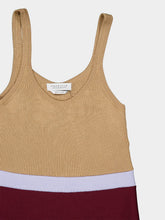Gabriela Hearst Flaminius Knit Dress in Bordeaux Multi