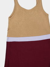 Gabriela Hearst Flaminius Knit Dress in Bordeaux Multi