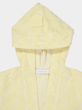 Zimmermann Yellow Cream Coco Towelling Hooded Top