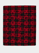 Alexander McQueen Tartan Skull Scarf