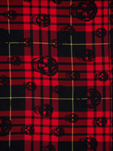 Alexander McQueen Tartan Skull Scarf