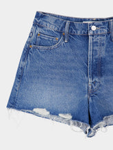 Mother The Main Course Short Fray Denim Shorts