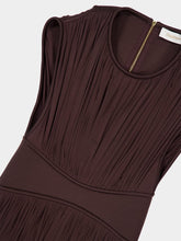 Zimmermann Chocolate Brown Illuminate Column Dress