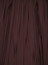 Zimmermann Chocolate Brown Illuminate Column Dress