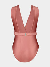 Zimmermann Rose Lucky Plunge Flower One-Piece