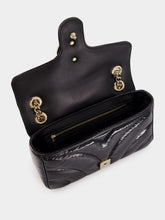 Gucci Black GG Marmont Small Shoulder Bag