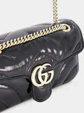 Gucci Black GG Marmont Small Shoulder Bag