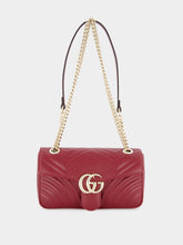 Gucci Rosso Ancora GG Marmont Small Shoulder Bag