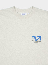 Off-White Pale Blue Half Arrow Skate Cotton T-Shirt