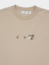 Off-White Beige Spices Arrow Cotton T-Shirt