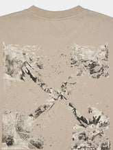 Off-White Beige Spices Arrow Cotton T-Shirt