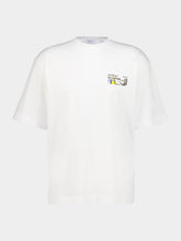 Off-White White Industrial Arrow Cotton T-Shirt