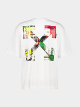 Off-White White Industrial Arrow Cotton T-Shirt