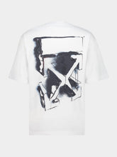 Off-White White 3D Arrow Spray T-Shirt