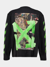 Off-White Vintage Black Bacco Arrow Skate T-Shirt