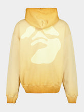 Off-White Golden Yellow Swimming Face Hooded Sweatshirt