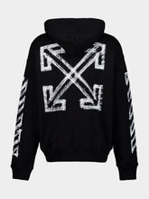 Off-White Black Motion Arrow Hooded Sweatshirt