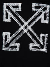 Off-White Black Motion Arrow Hooded Sweatshirt