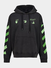 Off-White Vintage Black Bacco Arrow Skate Hooded Sweatshirt