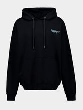 Off-White Moon Skate Black Hooded Sweatshirt