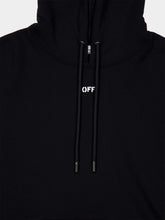 Off-White Black 3D Arrow Spray Skate Hooded Sweatshirt