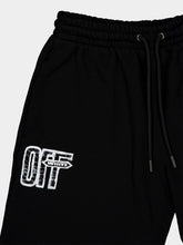 Off-White Black Motion Arrow Skate Cotton Sweatshorts