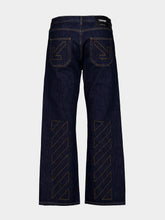 Off-White Gray Dawn Half Arrow Relaxed Jeans