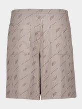 Off-White Stone Jacquard Bowling Shorts