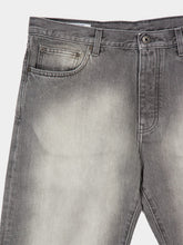 Off-White Sun-Faded Grey Relaxed Fit Jeans