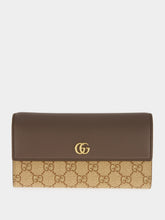 Gucci Dark Taupe GG Marmont Continental Wallet