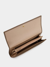 Gucci GG Marmont Taupe Leather Continental Wallet