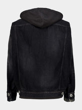 Maison Mihara Yasuhiro Black Triple Layered Denim Jacket