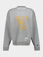 Maison Mihara Yasuhiro Grey Don’t Tag Me Printed Sweatshirt