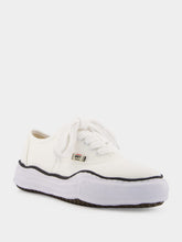 Maison Mihara Yasuhiro White Baker OG Sole Canvas Low-Top Sneakers