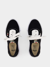 Maison Mihara Yasuhiro Black Baker Canvas Low-Top Sneakers