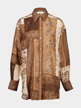 Zimmermann Chocolate Bandana Lucky Manstyle Shirt