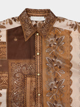 Zimmermann Chocolate Bandana Lucky Manstyle Shirt