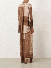 Zimmermann Chocolate Bandana Lucky Manstyle Shirt