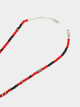 Celine NECKLACE SAN ONOFRE TROMPHE ONYX RESIN PEARLS