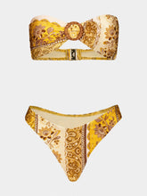 Zimmermann Mustard Bandana Lucky Bamboo Bikini