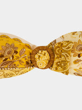 Zimmermann Mustard Bandana Lucky Bamboo Bikini